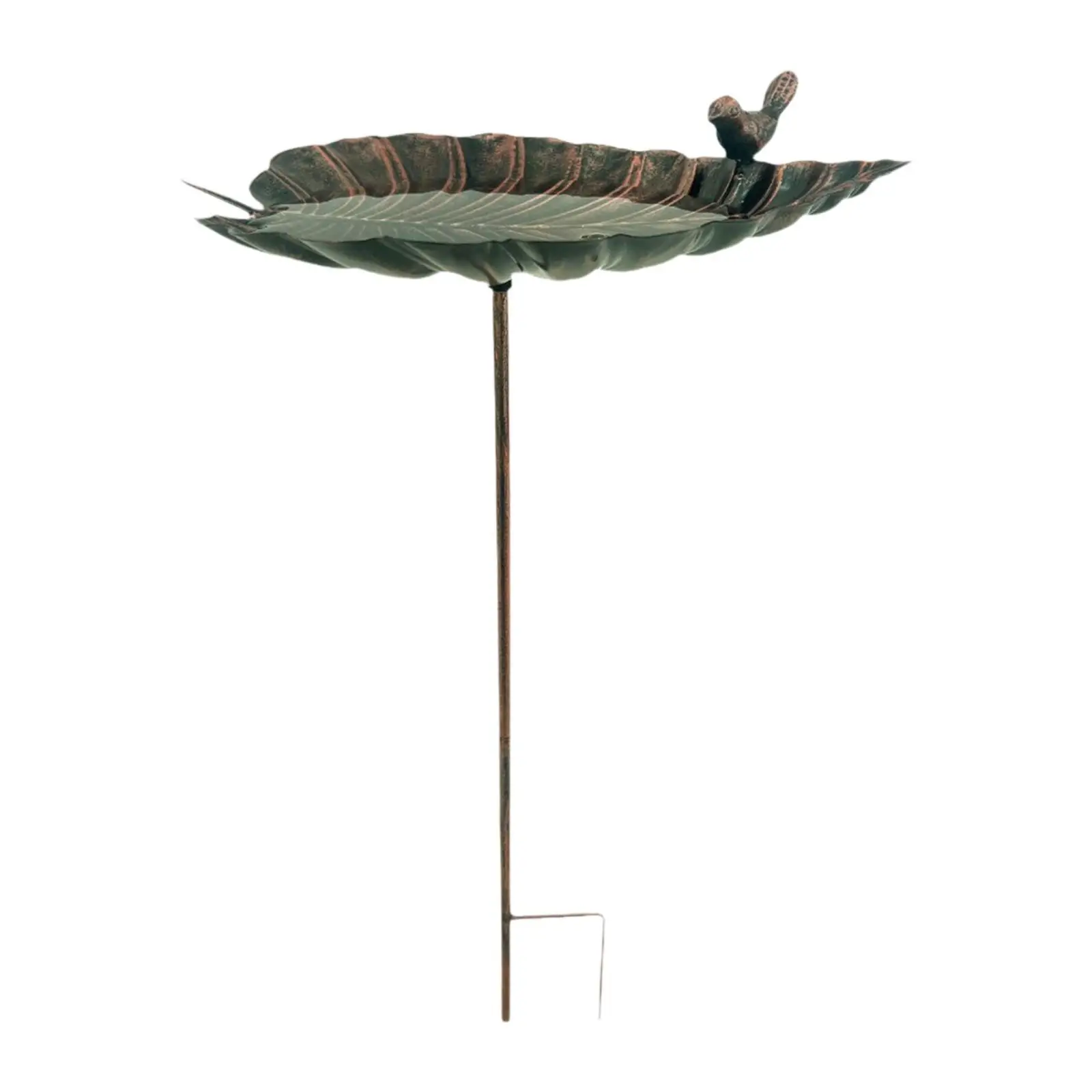 Bird Feeder Bird Bath Bowl with Garden Stake for Outdoor Garden Patio Lawn - Image 3