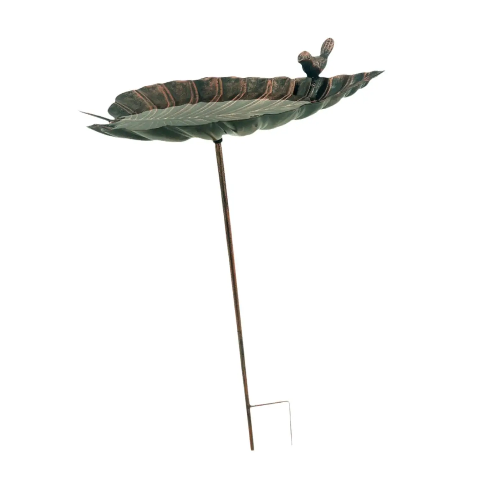 Bird Feeder Bird Bath Bowl with Garden Stake for Outdoor Garden Patio Lawn