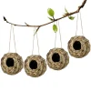 Birds Nest Bird Cage Grass Egg Cage Bird House Outdoor Decorative Weaved Hanging Parrot Nest Houses Pet Bedroom