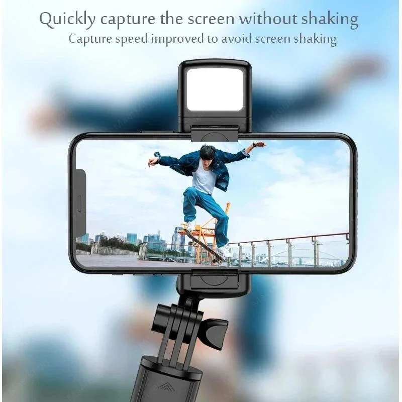 Portable Wireless Bluetooth Selfie Stick Tripod Stand Multifunctional Tripod With Wireless Remote Shutter For IOS Android Phone - Image 5
