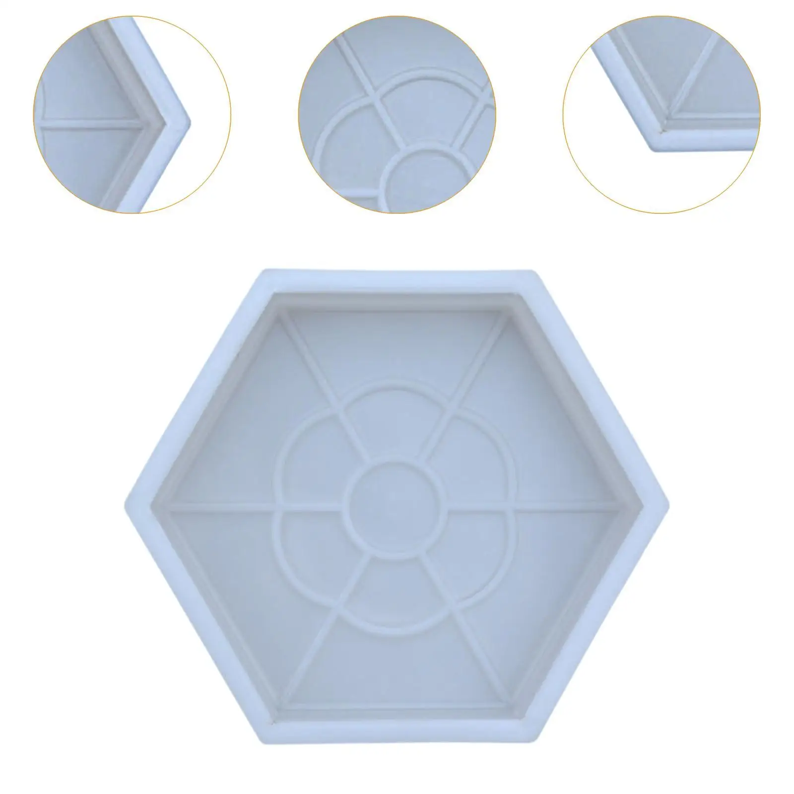 Cement Molds DIY Decor Sturdy Concrete Molds for Pavement Floor Tile Path
