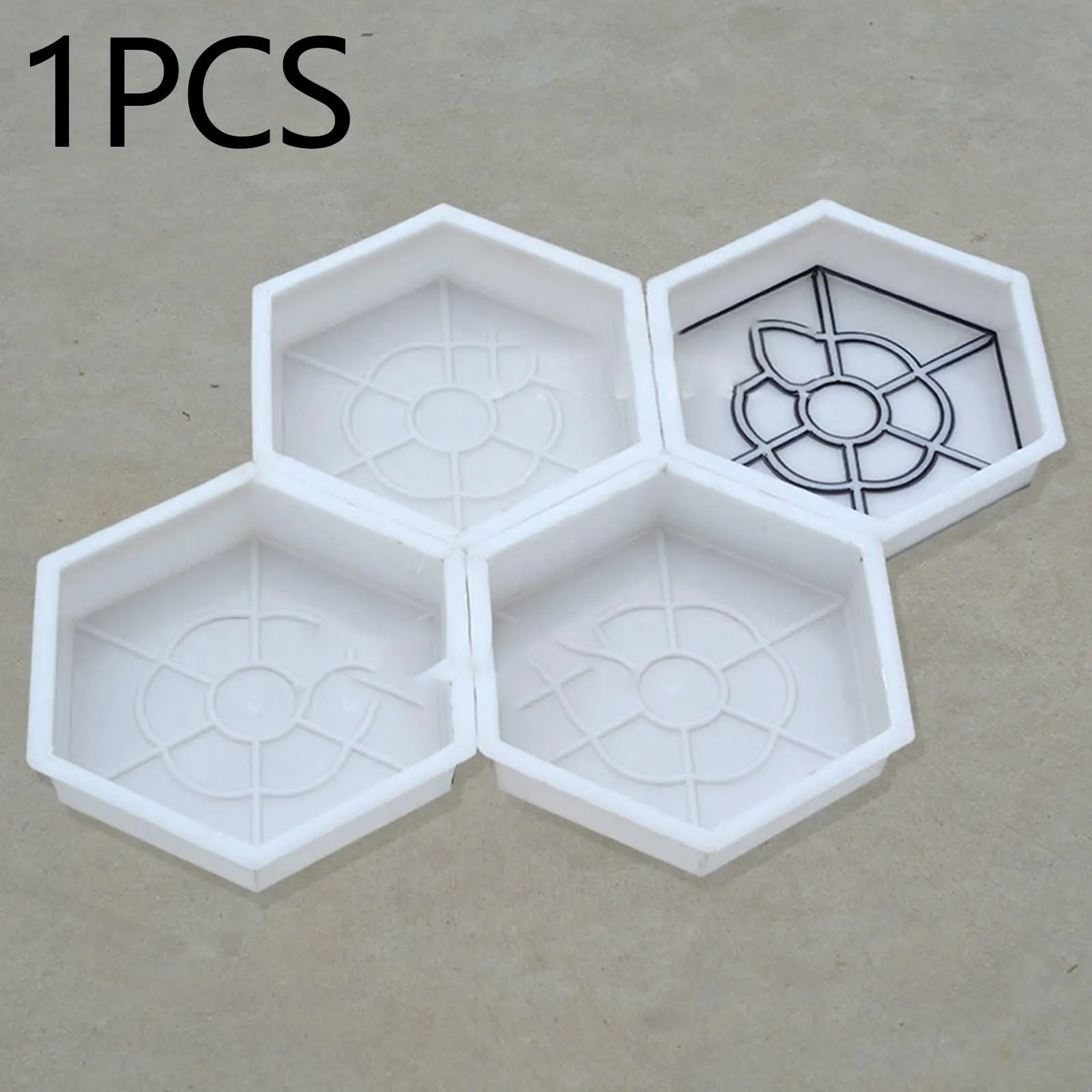 Cement Molds DIY Decor Sturdy Concrete Molds for Pavement Floor Tile Path