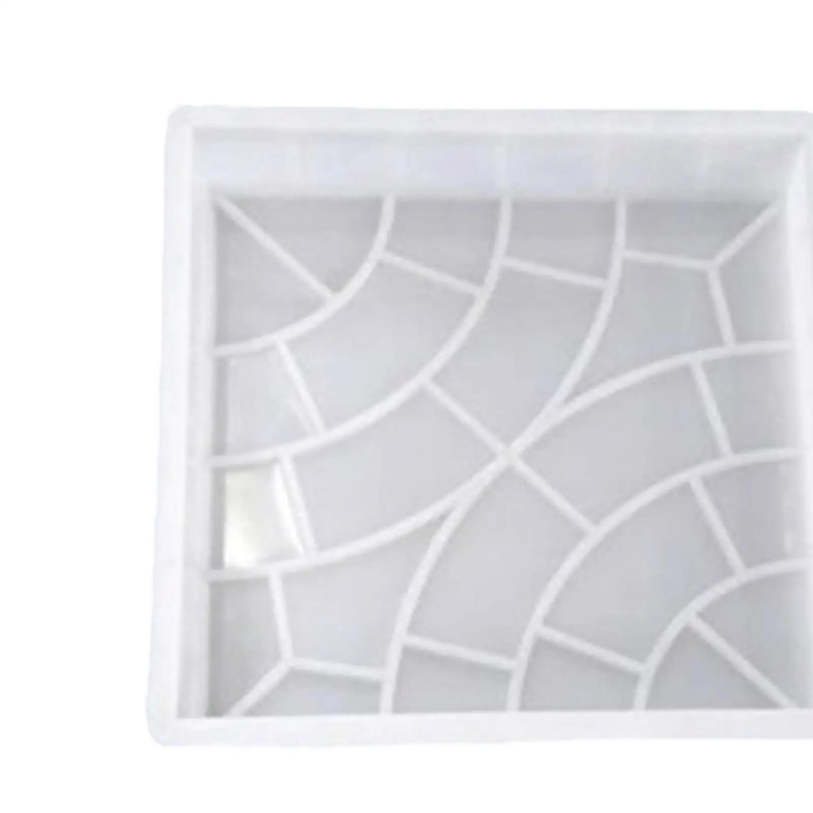 Concrete Brick Mould DIY Path Maker Reusable Stepping Stone Form Garden Cement Pavement Mould for Landscaping