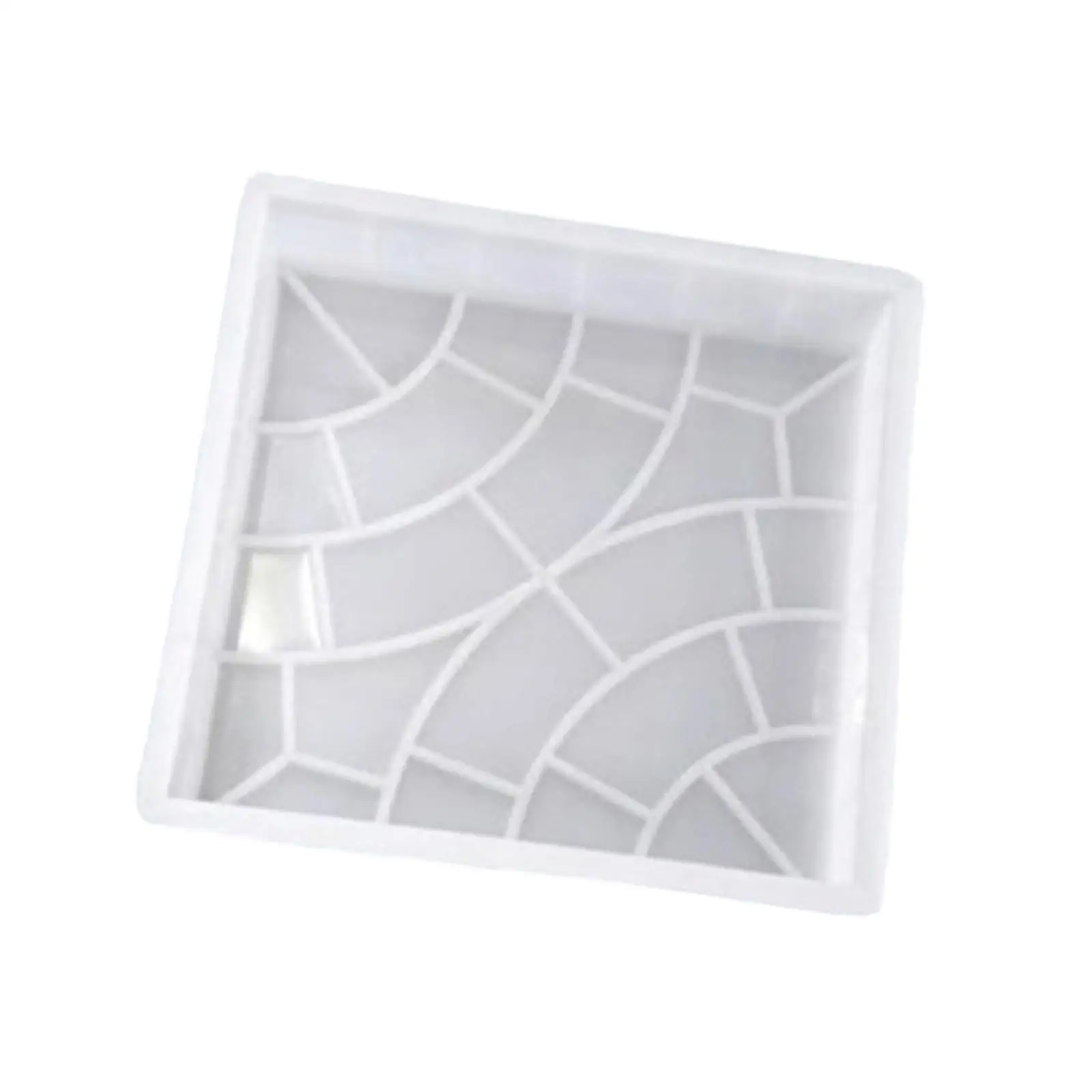 Concrete Brick Mould DIY Path Maker Reusable Stepping Stone Form Garden Cement Pavement Mould for Landscaping