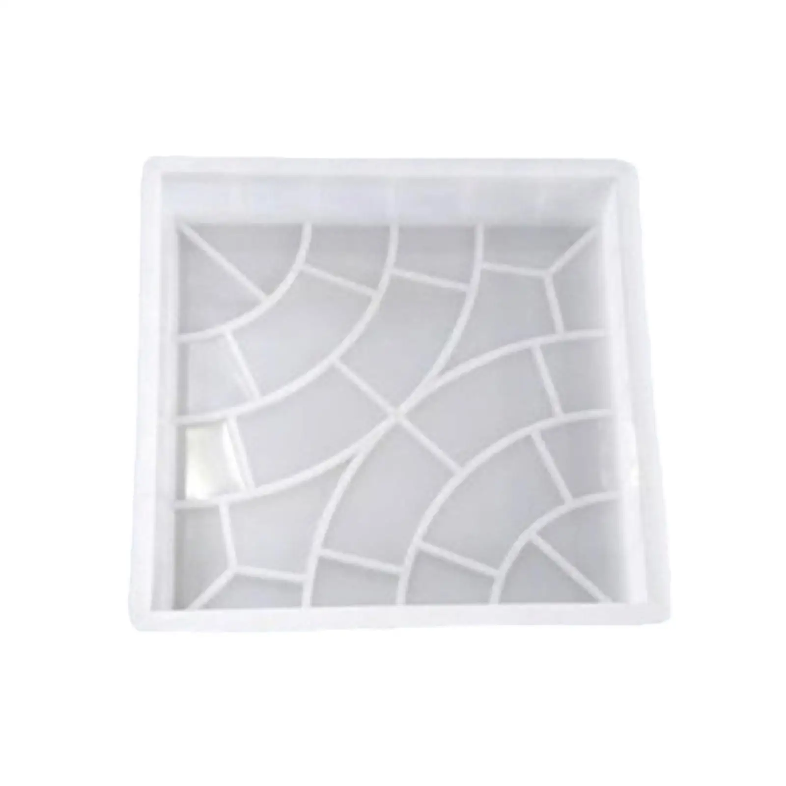 Concrete Brick Mould DIY Path Maker Reusable Stepping Stone Form Garden Cement Pavement Mould for Landscaping