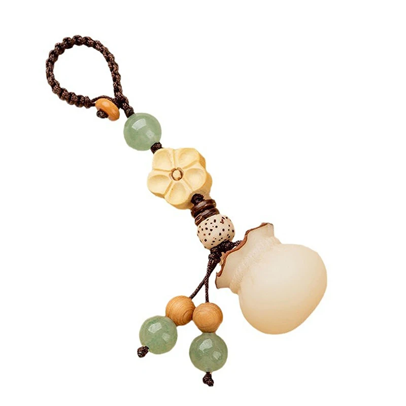 Creative Lucky Bodhi Flower Phone Chain Chinese Style Good Luck Fortune Bodhi Pendant Phone Charms DecorationHot - Image 6