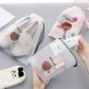 Cute Transparent Waterproof Travel Cosmetic Bag Women Makeup Case Bath Make Up Toiletry Wash Beauty Kit Storage Pouch