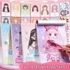 DIY Dress Up Sticker Girl Paper Doll Quiet Book Sweet Cool Girl Star Doll Change Clothes Scrapbook Craft Children's Makeup Book