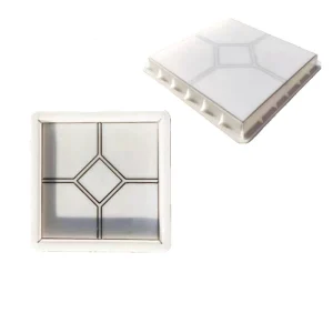 DIY Practical Path Lawn Paving Cement Brick Mold Garden Courtyard Stone Road Concrete Pavement Walk Maker Mold Imitation Tools