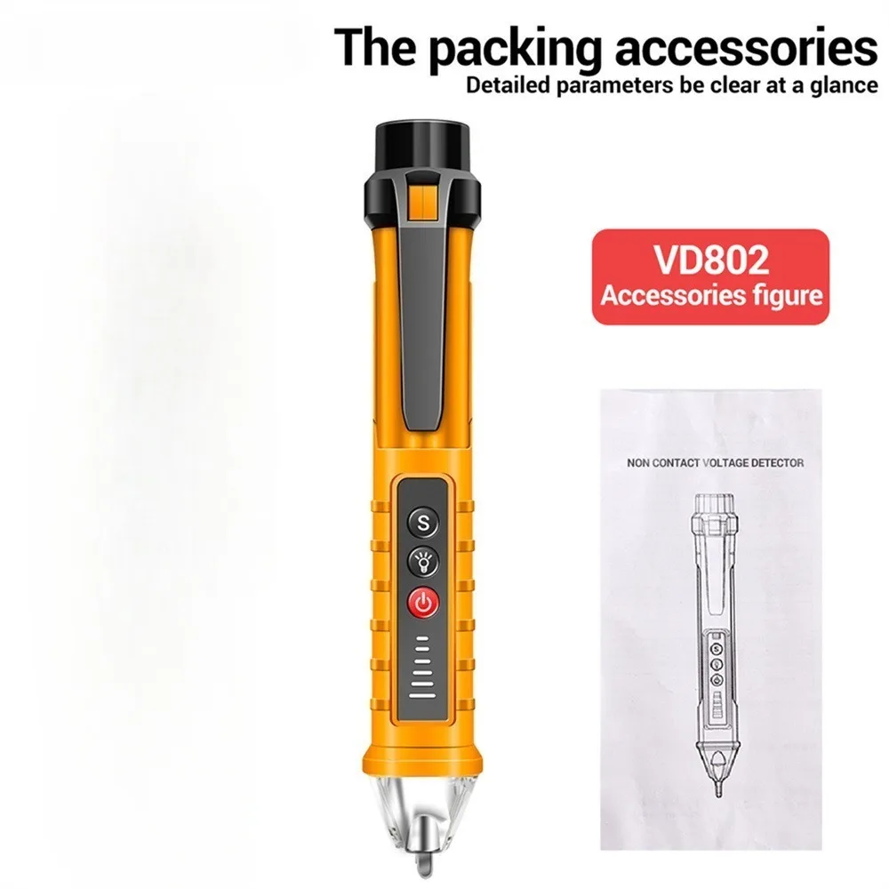Digital AC/DC Voltage Detectors Smart Non-Contact Tester Pen Meter 12-1000V Current Electric Sensor Test Pencil - Image 4