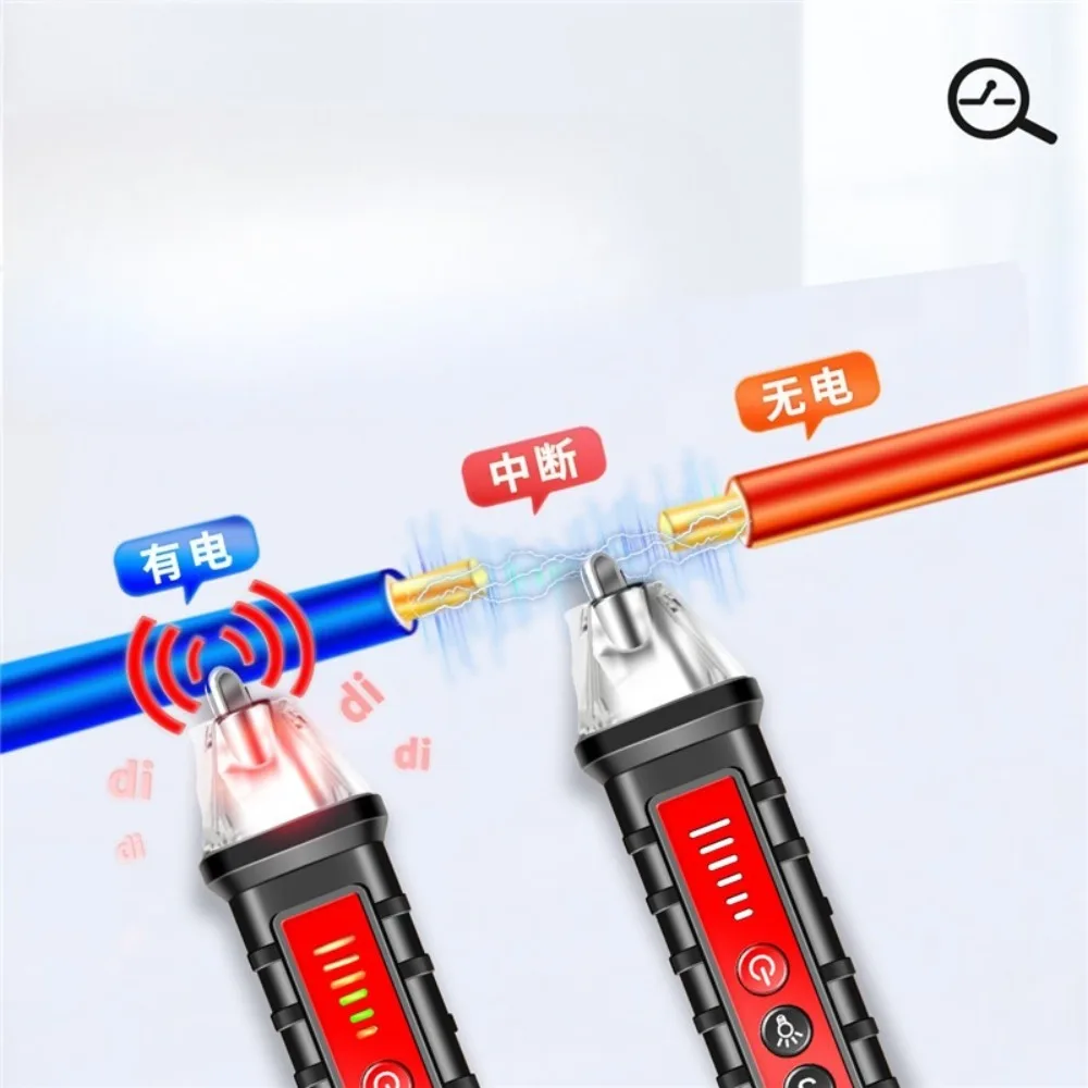 Digital AC/DC Voltage Detectors Smart Non-Contact Tester Pen Meter 12-1000V Current Electric Sensor Test Pencil - Image 5