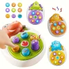 Dinosaur Press and Tap Enlightenment Toy - Interactive Learning with Vibrant Colors, No Electricity Needed, Perfect for Toddler