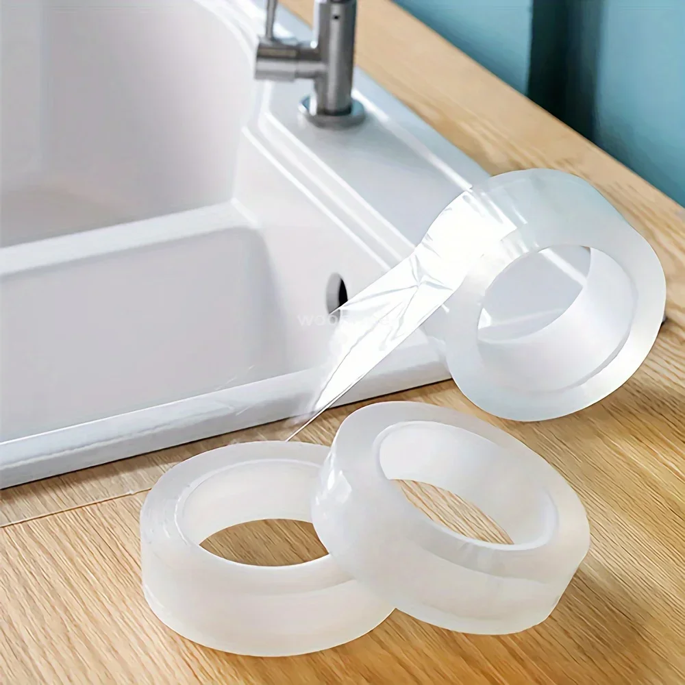 Double Sided Powerful Adhesive Multipurpose Removable Adhesive Tape Transparent Grip Mounting Washable Waterproof Strong Sticky - Image 2