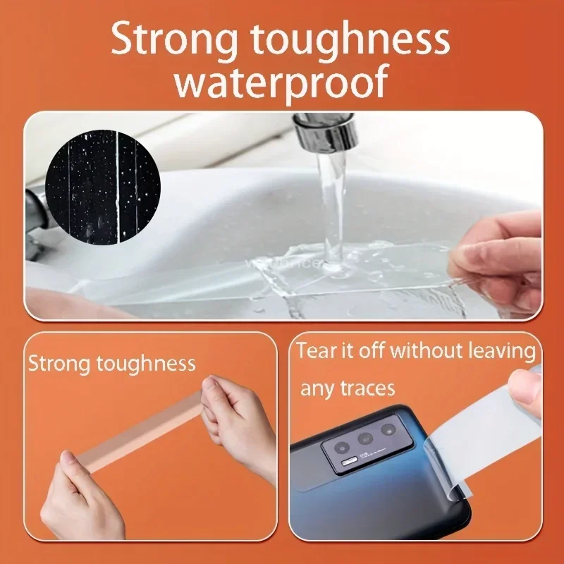 Double Sided Powerful Adhesive Multipurpose Removable Adhesive Tape Transparent Grip Mounting Washable Waterproof Strong Sticky - Image 5