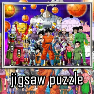 Dragon Ball Super All Universe Characters Wooden Jigsaw Puzzle 108/200/300/500/1000pcs Color Box