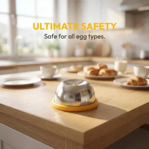 Egg Piercer Eggshell Hole Puncturer for Preventing Boiled Egg Cracks Kitchen Breakfast Tool