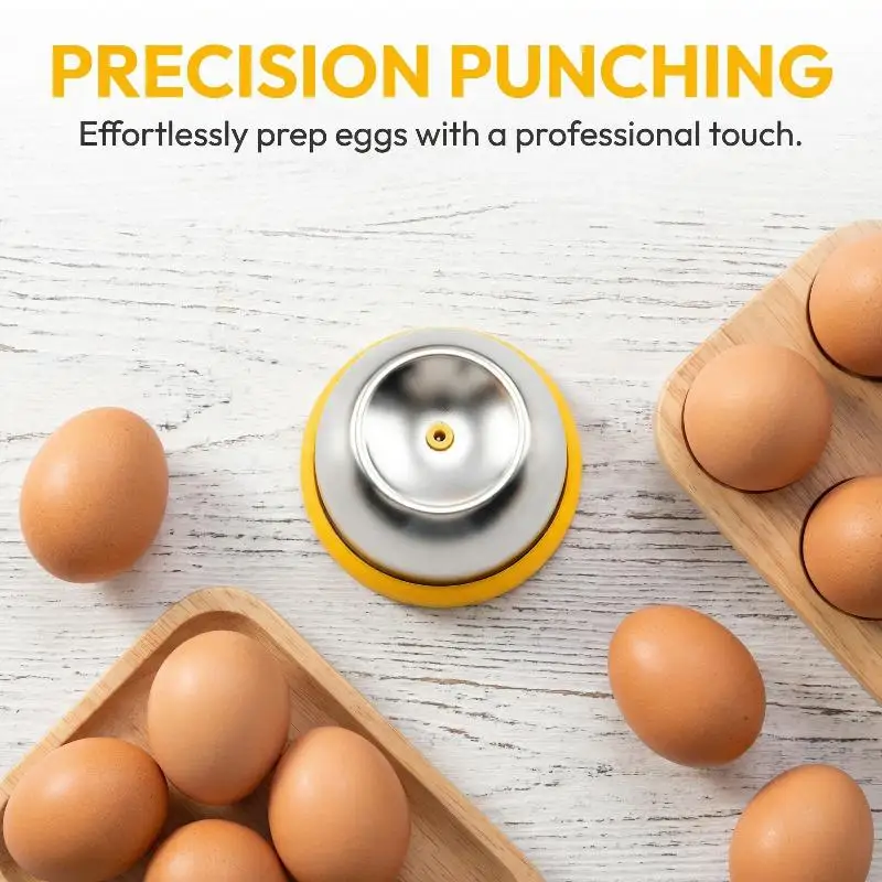 Egg Piercer Eggshell Hole Puncturer for Preventing Boiled Egg Cracks Kitchen Breakfast Tool - Image 4