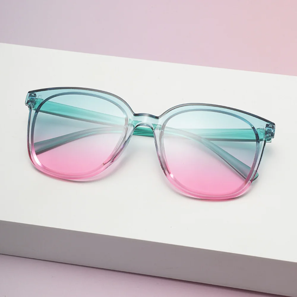 Fashion Jelly Gradient Square-shaped Lenses Sunglasses Outdoor Sun Protection Shades Colorful Sun Glasses Goggles 2025 New - Image 2