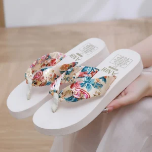 Fashion Women Flip Flops Summer Beach Flat Slippers Outside Sandals Ladies Comfortable Shoes Footwear Pantuflas Mujer
