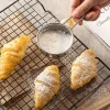 Fine Mesh Sieve Strainer Stainless Steel Hand-held Flour Sifter Sugar Cocoa Matcha Powder Kitchen Baking Strainers