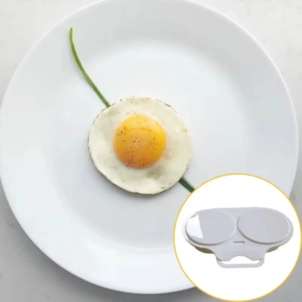 Food Grades Plastic Microwave Egg Cooker Heat Resistant Kitchen Cooking Mold Egg Fryer Easy To Clean Portable Steamed Egg Box - Image 3