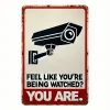 Funny Security Camera Warning Sign -