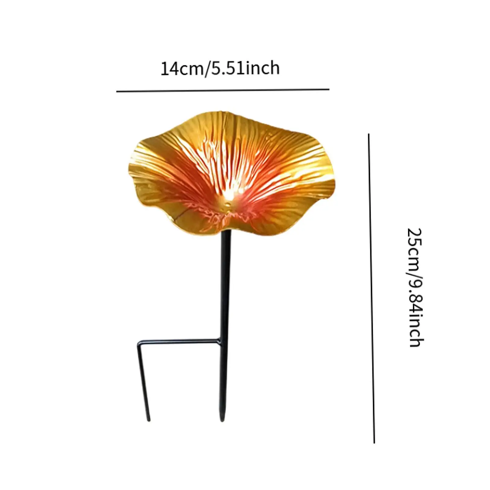 Garden Bird Bath with Detachable Pole And Ground Stake for Bird Feeders Garden Bird Bath with Detachable Pole And Ground Stake for Bird Feeders