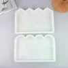 Garden Edging Fence Concrete Molds Reusable DIY Garden Brick Mold For Fish Pond Backyard Patio Garden Decoration