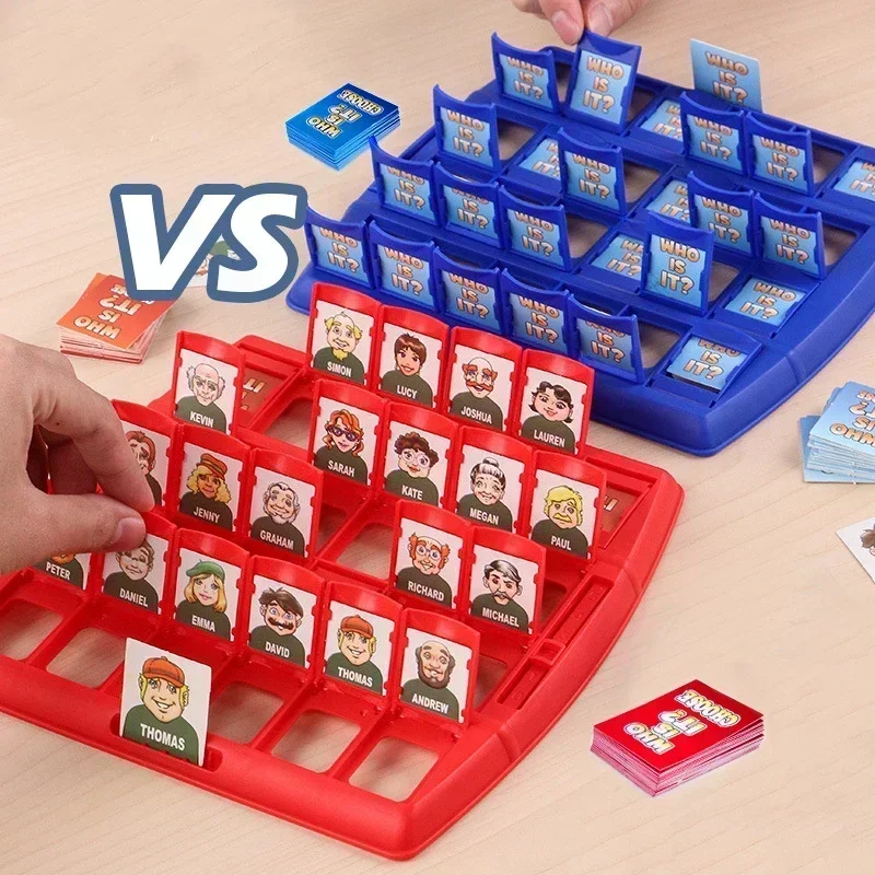 Guess Who I Am Board Game Parent-child Interaction Toy Logical Reasoning CHILDREN'S Puzzle Guess Me You My Character Chessboard - Image 6
