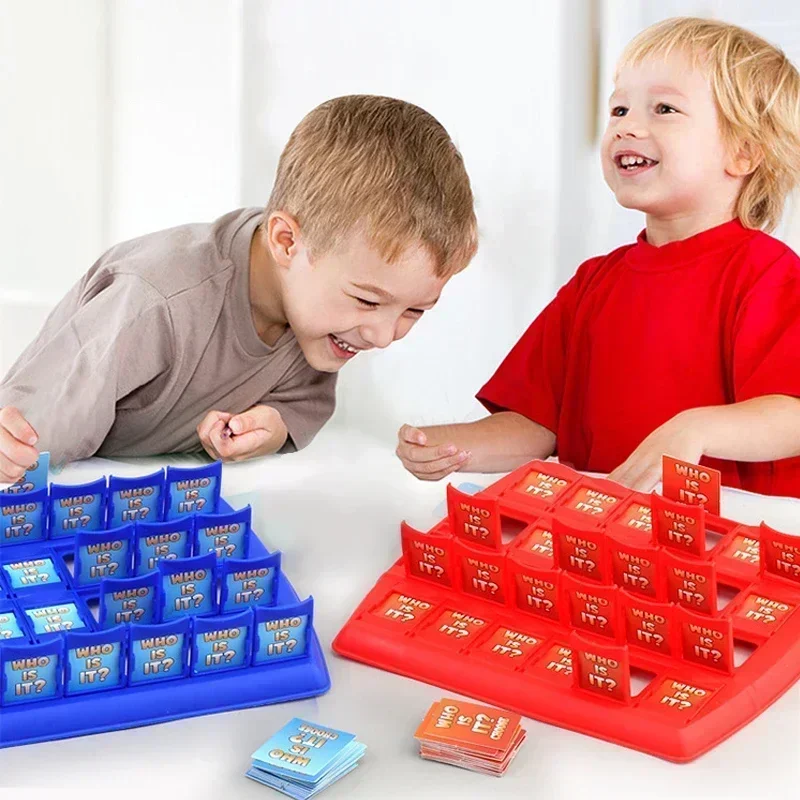 Guess Who I Am Board Game Parent-child Interaction Toy Logical Reasoning CHILDREN'S Puzzle Guess Me You My Character Chessboard - Image 2