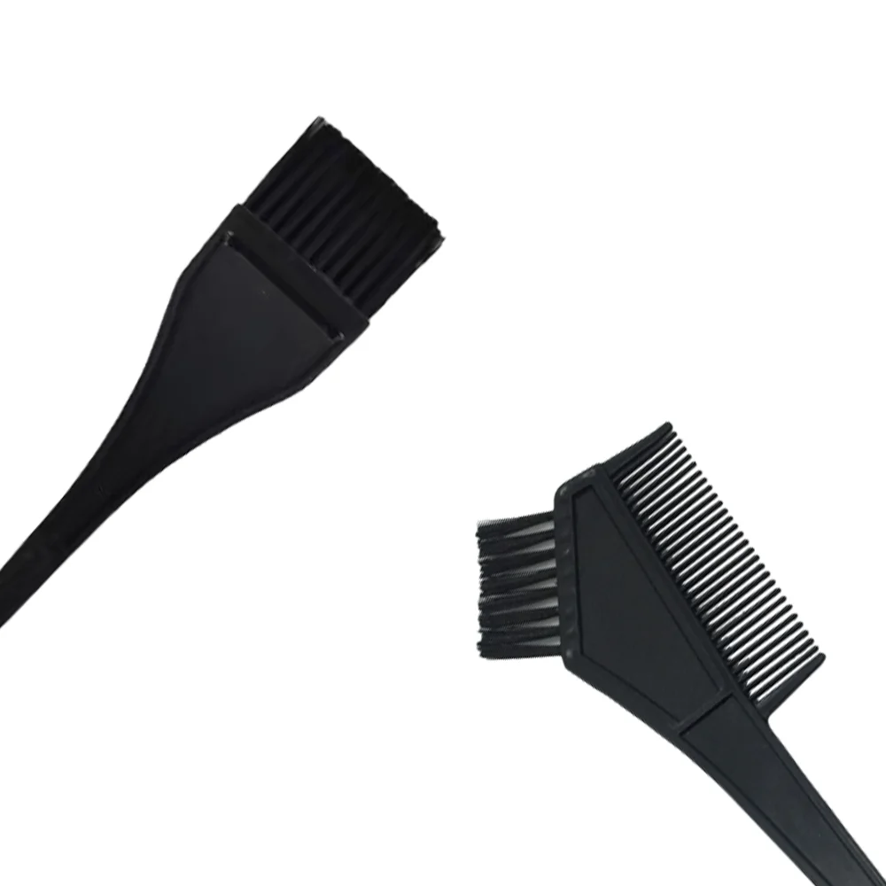 Hair Dye Brush Tool 8-Piece Set, Dye Applicator Mixing Bowl Straight Handle Comb Soft Bristle Brush, 4pcs - Image 5