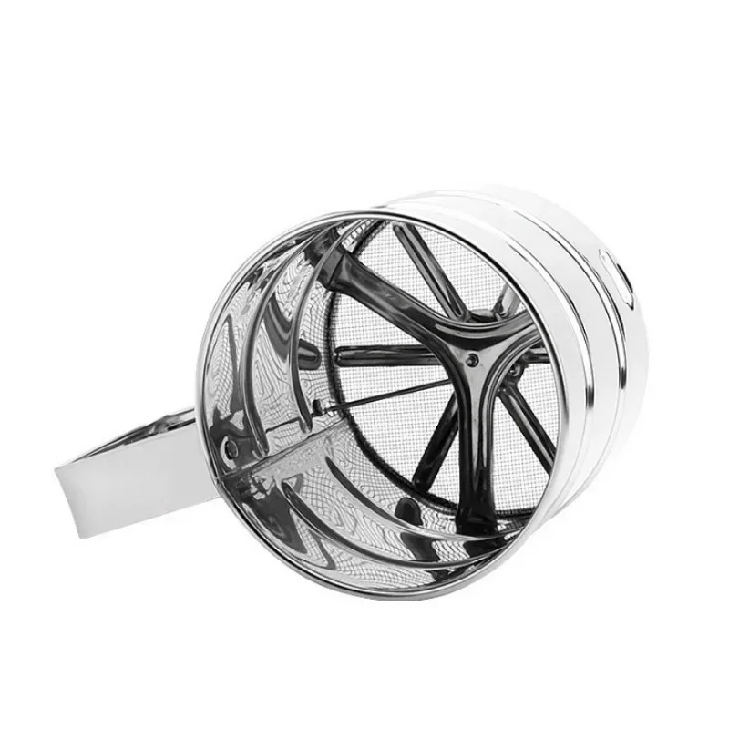 Hand-held Small Flour Sieve Baking Utensils Stainless Steel Manual Sieves Cup Stainless Steel Powder Sieve Kitchen Baking Tools - Image 5