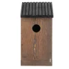 Hanging Wooden Bird House DIY Breeding Parrots Bird Nesting Box For Outdoor Garden Decoration