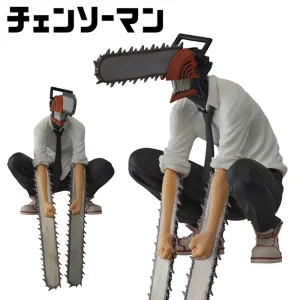Hot 18cm Chainsaw Man Anime Figure Power Denji Action Figure PVC Chainsaw Man Power Figurine PVC Adult Collection Model Doll Toy