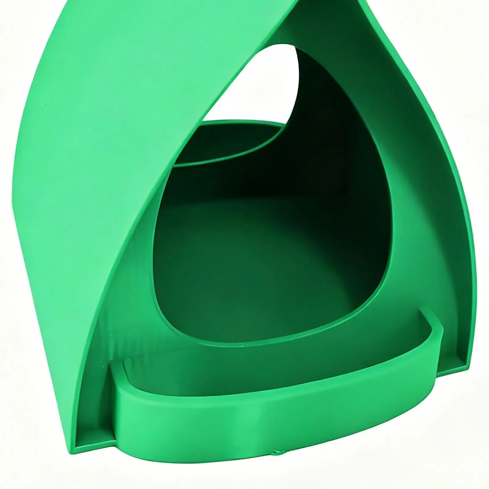 House Bird Feeder Open Design Station Hut Shape Hangable Mounted Small Hummingbird Feeder for Outside Garden Winter Balcony