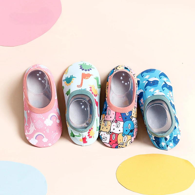 Kids Water Shoes Spring Summer Boys Girls Indoor Floor Socks Barefoot Quick Dry Non-Slip Aqua Socks for Beach Swimming Slippers - Image 4