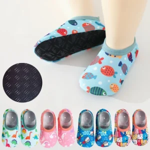 Kids Water Shoes Spring Summer Boys Girls Indoor Floor Socks Barefoot Quick Dry Non-Slip Aqua Socks for Beach Swimming Slippers