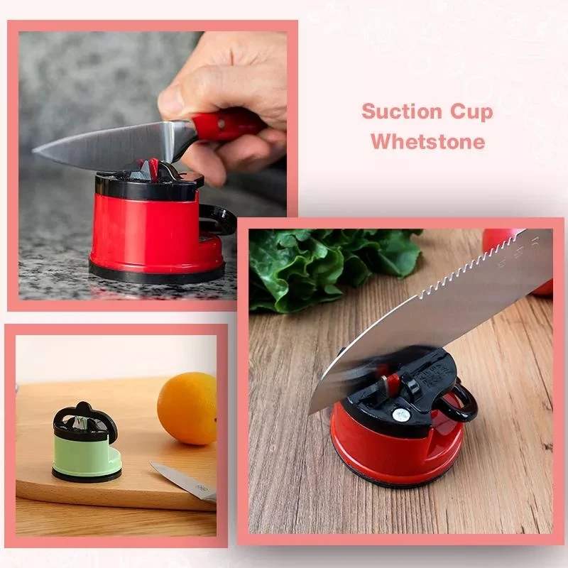 Knife Sharpener Sharpening Tool Easy And Safe To Sharpens Kitchen Chef Knives Damascus Knives Sharpener Suction - Image 5