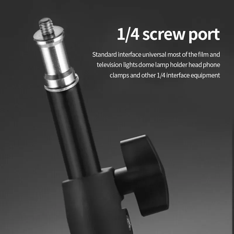 Live Broadcast Tripod Landing Type Camera Anchor Selfie Light Frame Metal Thermometer Holder - Image 3