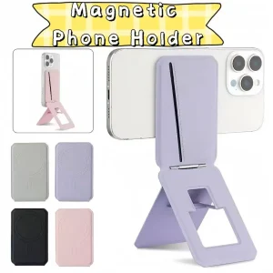 MagSafe Invisible Selfie Stick Tripod Stand For iPhone With Magnetic Mount Angle Adjustment Powerful Magnets Mobile Phone Holder