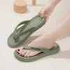 Men's Flip Flops Comfortable Non-Slip Durable Summer Leisure Slippers Beach Sandals for Outdoor Fashion Couple Shoes