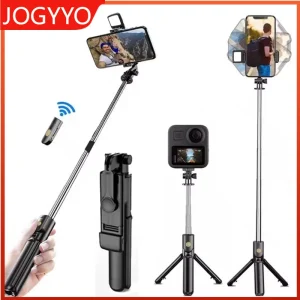 Mini Selfie Stick Tripod Extendable Wireless Bluetooth Remote 360° Portable Smartphone Tripod Stand Mount For IOS Android Phone