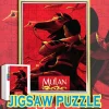 Mulan retro style Jigsaw 108/200/300/500/1000pcs wooden floor game puzzle,home decoration,gift