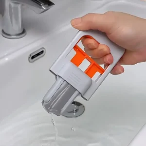 Multi-Functional Mini Mop | Retractable Wet/Dry Mop for Kitchen, Bathroom, Car | Durable Plastic | Compact & Home Cleaning Tool​