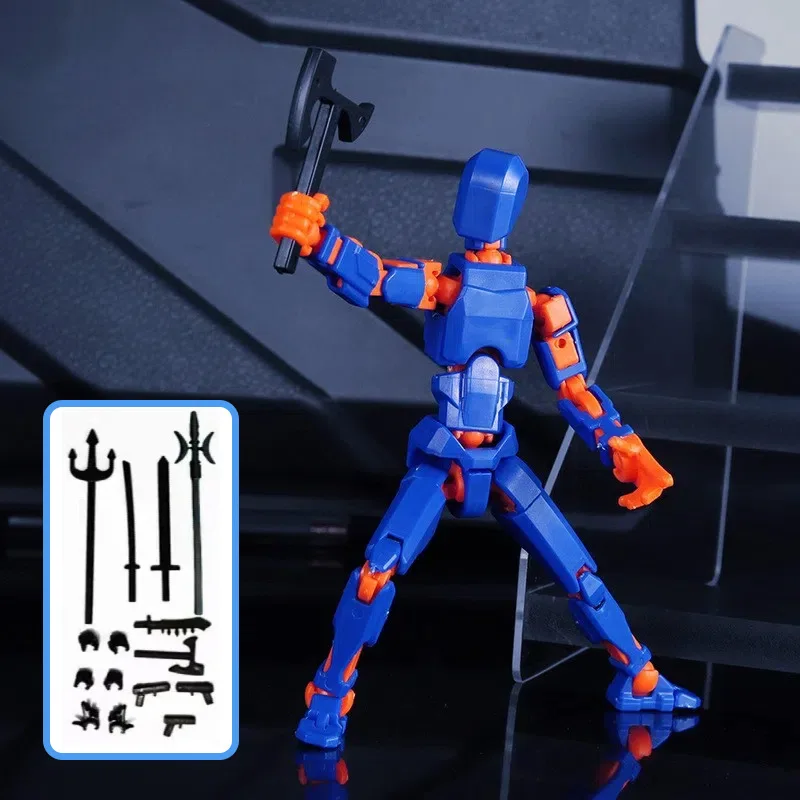 Multi-Jointed Movable Shapeshift Robot 2.0 3D Printed Mannequin Dummy 13 Action Figures Toys Kids Adults Parent-children Games - Image 4