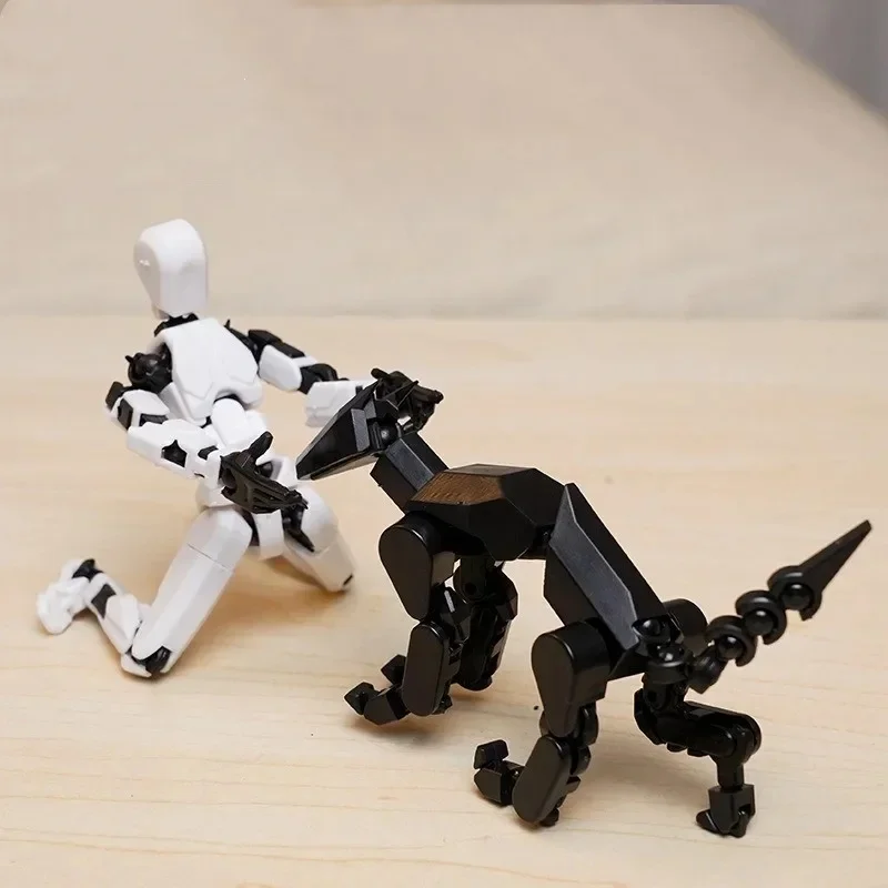 Multi-Jointed Movable Shapeshift Robot 3D Printed Mannequin Dummy 13 Action Figures Toys Kids Adults Parent-children Games gifts - Image 4