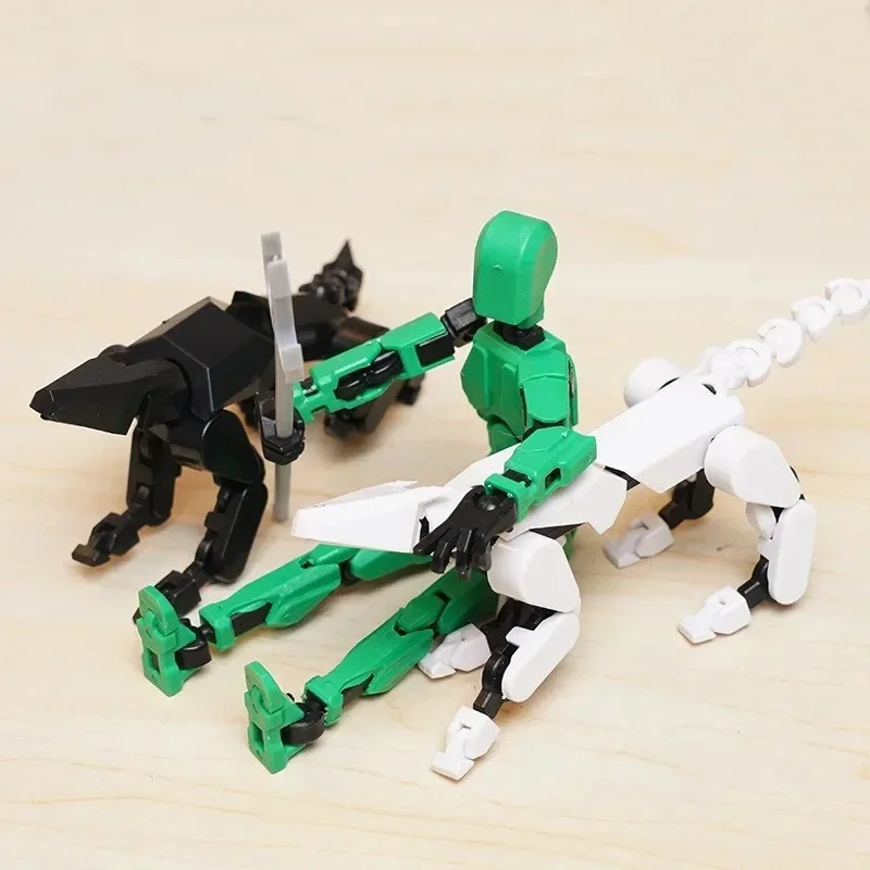 Multi-Jointed Movable Shapeshift Robot 3D Printed Mannequin Dummy 13 Action Figures Toys Kids Adults Parent-children Games gifts - Image 6