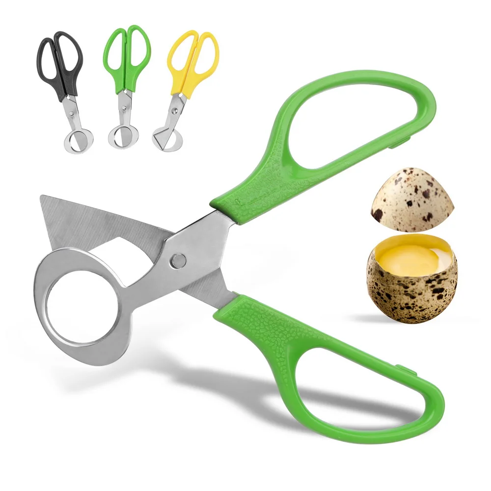 Multifunction Rust Resistant Durable Stainless Steel Blade Quail Egg Shell Scissors Cigar Cutters - Image 2