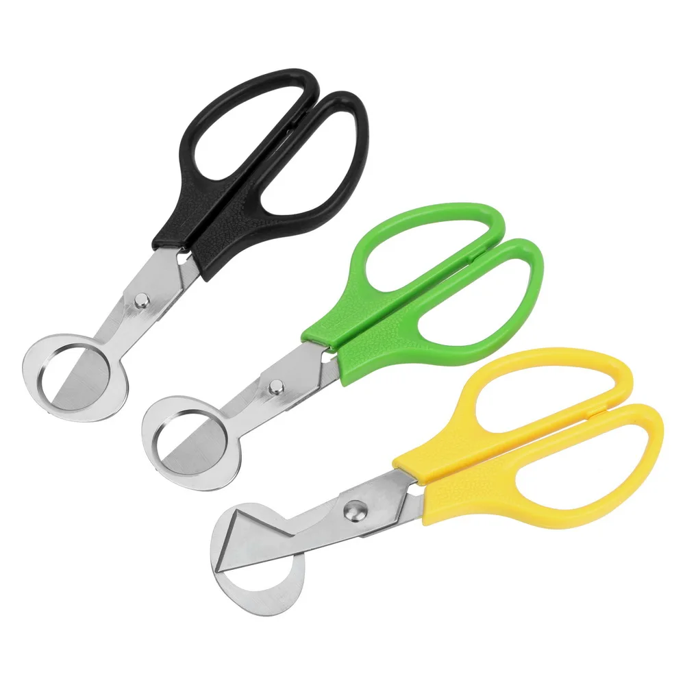 Multifunction Rust Resistant Durable Stainless Steel Blade Quail Egg Shell Scissors Cigar Cutters - Image 3