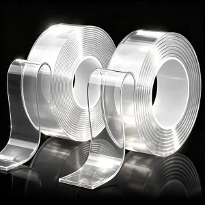 Nano Double Sided Adhesive Tape Strong High Viscosity Transparent Thicken Waterproof And Traceless Acrylic Tape Household Items